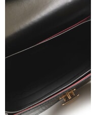 GAUDÌ EVELYN COCCO Borsa a tracolla stampata piccola NERO - Borse Donna - 4