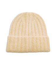 GAUDÌ ESTELLE Cappello beanie con risvolto CREMA - Cappelli - 3