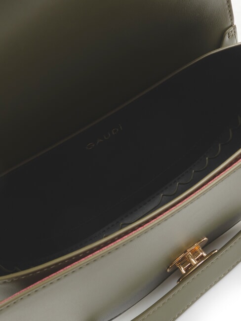 EVELYN Borsa a tracolla piccola con flap MILITARY - Borse Donna