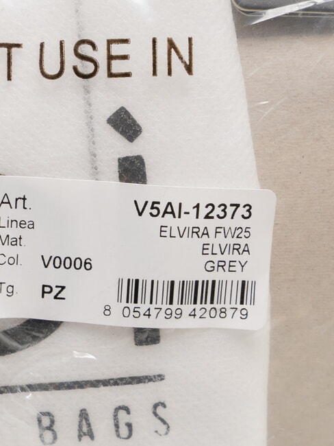 ELVIRA Borsa a spalla con borchiette grey - Borse Donna