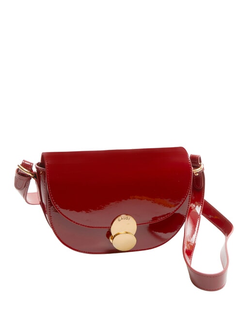 EVELYN LAK Borsa a tracolla piccola vernice ROSSO - Borse Donna