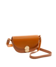GAUDÌ EVELYN Borsa a tracolla piccola con flap tan - Borse Donna - 2