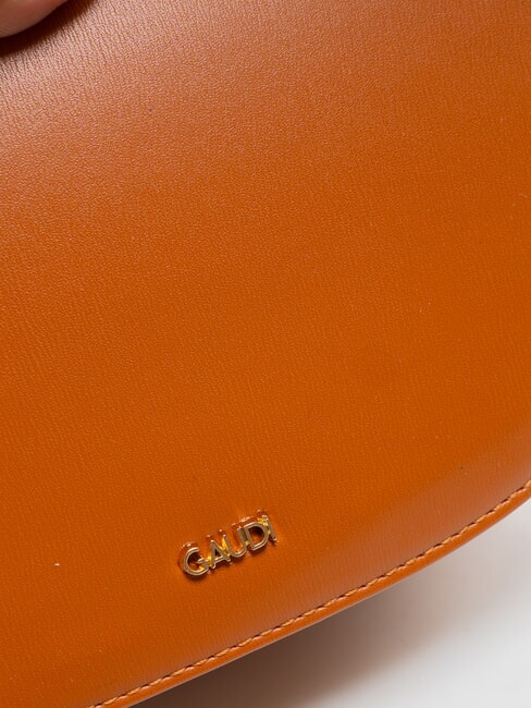 EVELYN Borsa a tracolla piccola con flap tan - Borse Donna