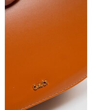 GAUDÌ EVELYN Borsa a tracolla piccola con flap tan - Borse Donna - 4