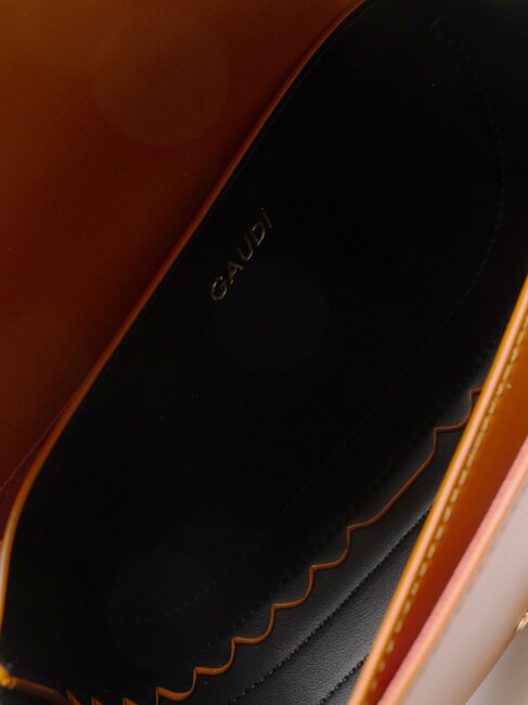 EVELYN Borsa a tracolla piccola con flap tan - Borse Donna