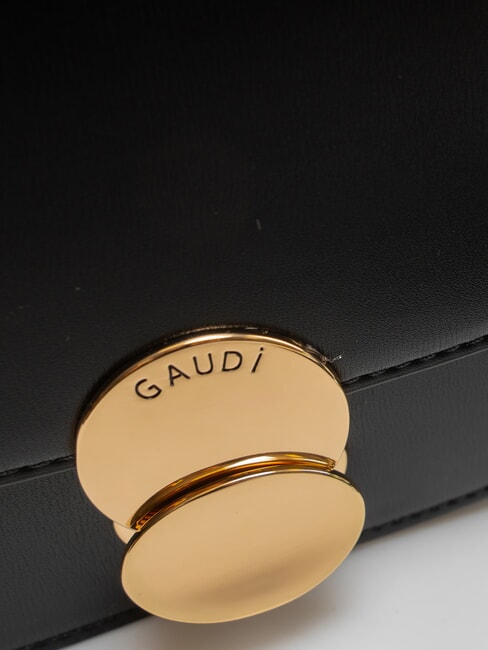 EVELYN Borsa a tracolla piccola con flap NERO - Borse Donna