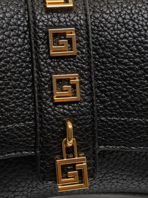 ELVIRA Borsa a spalla con borchiette NERO - Borse Donna