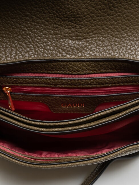 ELVIRA Borsa a spalla con borchiette MILITARY - Borse Donna