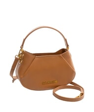LOVE MOSCHINO CHUNKY TAB Borsa a mano piccola con tracolla CUOIO - Borse Donna - 2
