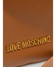 LOVE MOSCHINO CHUNKY TAB Borsa a mano piccola con tracolla CUOIO - Borse Donna - 3