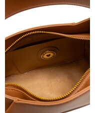 LOVE MOSCHINO CHUNKY TAB Borsa a mano piccola con tracolla CUOIO - Borse Donna - 5