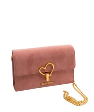 LOVE MOSCHINO SMART DAILY Borsa a tracolla con flap rosa antico - Borse Donna - 2
