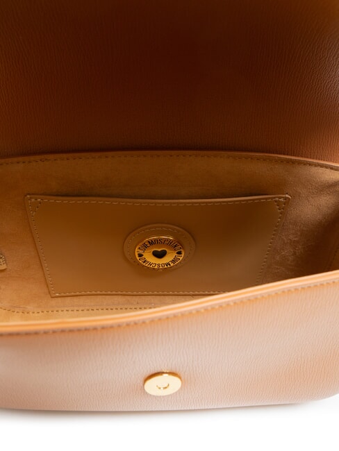 CHUNKY TAB Borsa con flap e tracolla CUOIO - Borse Donna