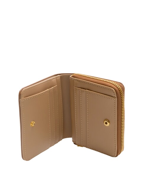 ESSENTIAL Portafoglio zip around piccolo nappina CUOIO - Portafogli Donna