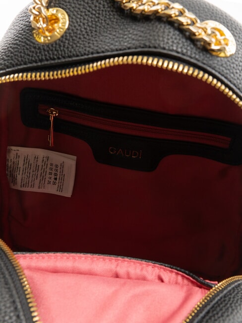 ESMERALDA Zaino con manico catena NERO - Borse Donna