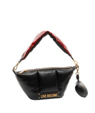 LOVE MOSCHINO PUFFY LOGO Borsa a spalla piccola pouch cuore - Borse Donna