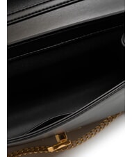 LOVE MOSCHINO SMART DAILY Pochette con tracolla catena Nero - Borse Donna - 5