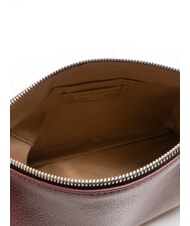 GIANNI CHIARINI NORA POUCH Pochette in pelle con polsierina e tracolla wine berry - Borse Donna - 5