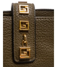 GAUDÌ ELVIRA Borsa shopping a spalla MILITARY - Borse Donna - 3