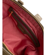 GAUDÌ ELVIRA Borsa shopping a spalla MILITARY - Borse Donna - 5