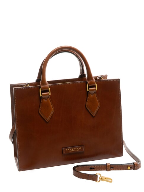 IDA Borsa a cartelletta in pelle MARRONE - Borse Donna