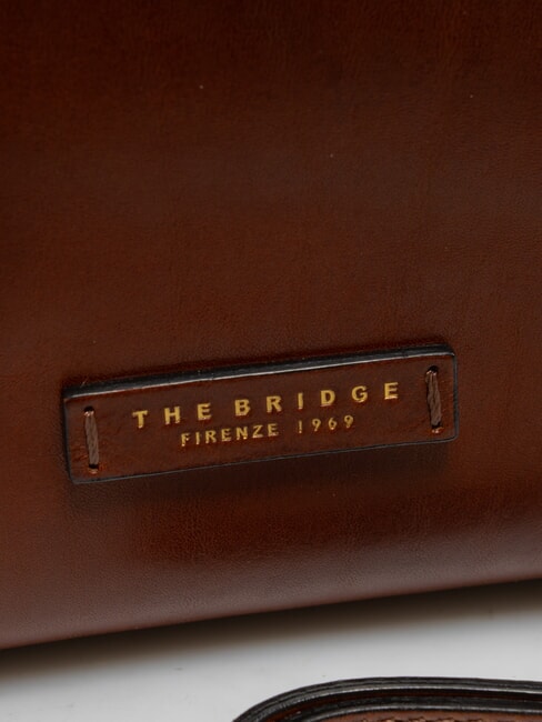 IDA Borsa a cartelletta in pelle MARRONE - Borse Donna