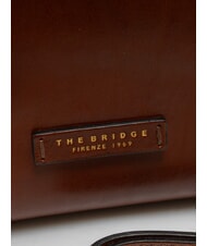 THE BRIDGE IDA Borsa a cartelletta in pelle MARRONE - Borse Donna - 3