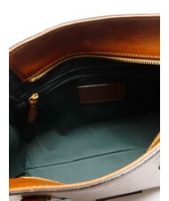 THE BRIDGE IDA Borsa a cartelletta in pelle MARRONE - Borse Donna - 5