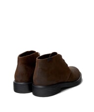 CAMPER DEAN Stivaletti stringati in pelle nabuck dark brown - Scarpe Uomo - 3