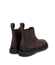 CAMPER BRUTUS+ Stivaletti donna in pelle nabuck dark brown - Scarpe Donna - 4
