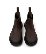 CAMPER BRUTUS+ Stivaletti donna in pelle nabuck dark brown - Scarpe Donna - 3