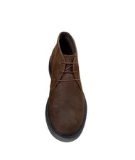 CAMPER DEAN Stivaletti stringati in pelle nabuck dark brown - Scarpe Uomo - 4