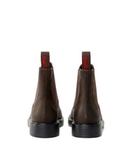 CAMPER DEAN Stivaletti chelsea in pelle nabuck dark brown - Scarpe Uomo - 4