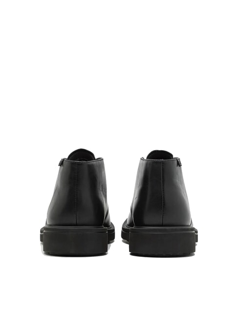 NORMAN Stivaletti stringati in pelle black - Scarpe Uomo