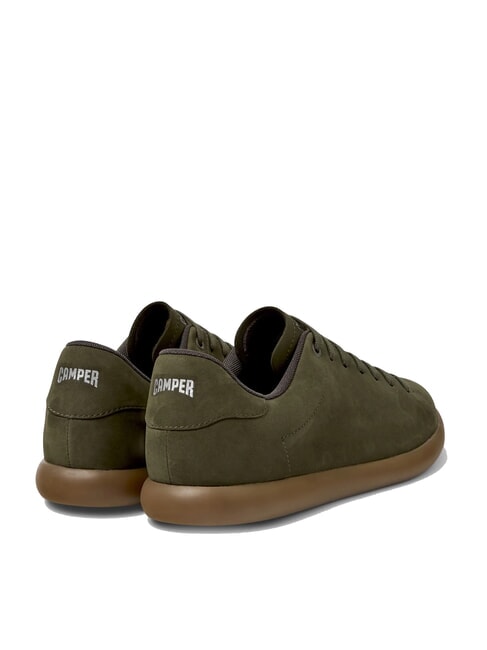 PELOTAS SOLLER Sneakers in pelle dark green - Scarpe Uomo