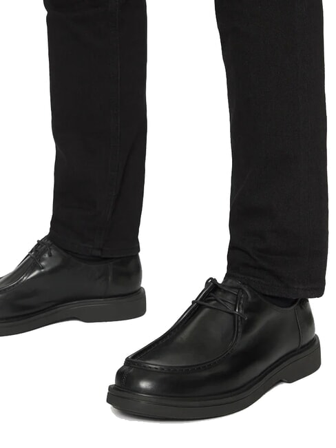 NORMAN Scarpe stringate in pelle black - Scarpe Uomo