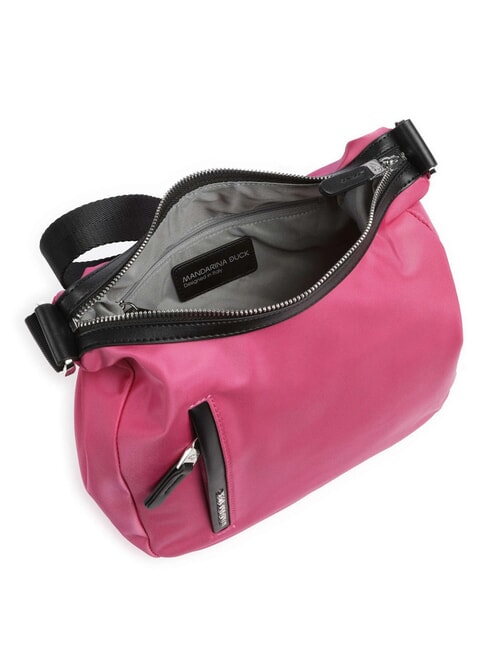 HUNTER Borsa hobo in nylon raspberry rose - Borse Donna