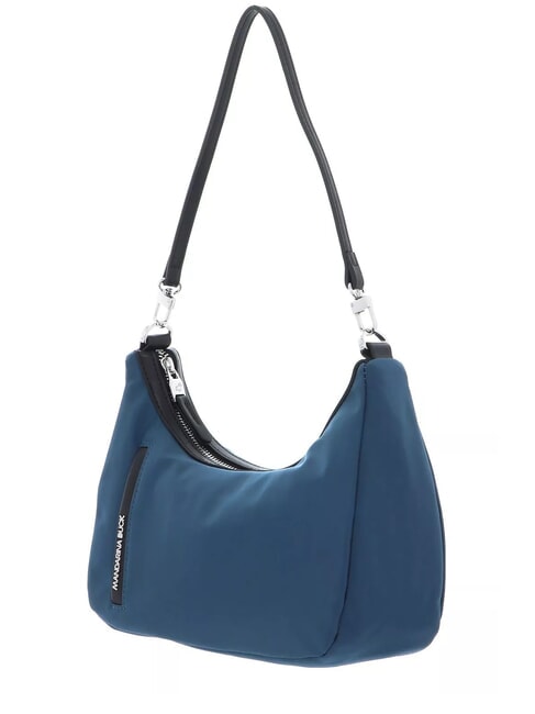 HUNTER Borsa a spalla con tracolla scuba blue - Borse Donna
