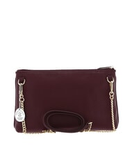 MANDARINA DUCK MELLOW Borsa in pelle tracolla catena windsor wine - Borse Donna - 3
