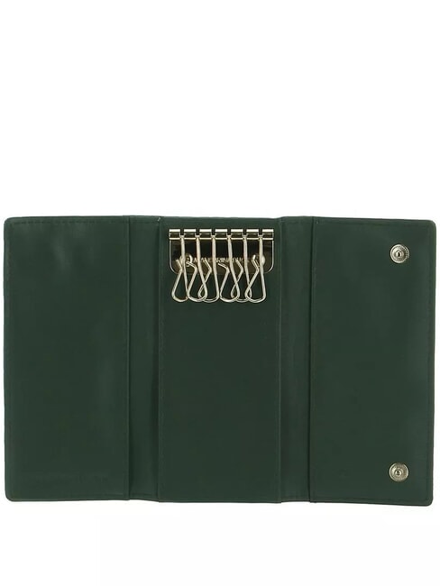 MELLOW Astuccio portachiavi in pelle dark forest - Portachiavi