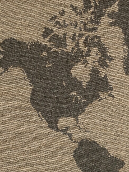 GEO Sciarpa con frange BEIGE - Sciarpe