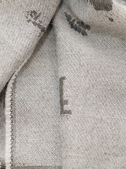 GEO Sciarpa con frange azzurro cielo - Sciarpe