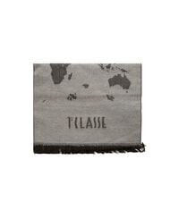 ALVIERO MARTINI PRIMA CLASSE GEO Sciarpa con frange azzurro cielo - Sciarpe - 4