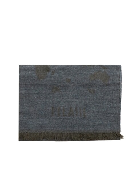 GEO Sciarpa con frange blu lapis - Sciarpe