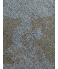 ALVIERO MARTINI PRIMA CLASSE GEO Sciarpa con frange blu lapis - Sciarpe - 5