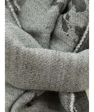 ALVIERO MARTINI PRIMA CLASSE GEO Sciarpa con frange GRIGIO - Sciarpe - 3