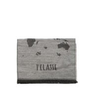 ALVIERO MARTINI PRIMA CLASSE GEO Sciarpa con frange GRIGIO - Sciarpe - 4