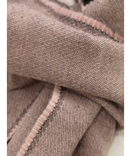 ALVIERO MARTINI PRIMA CLASSE GEO Sciarpa con frange cipria - Sciarpe - 3