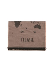 ALVIERO MARTINI PRIMA CLASSE GEO Sciarpa con frange cipria - Sciarpe - 4