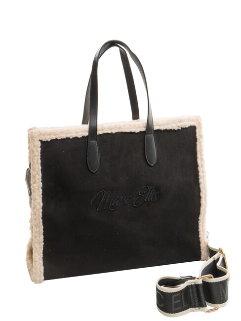 SHERPA Borsa a mano grande con tracolla black - Borse Donna